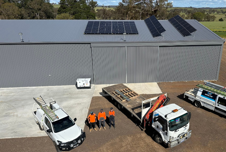 off-grid solar system in stawell